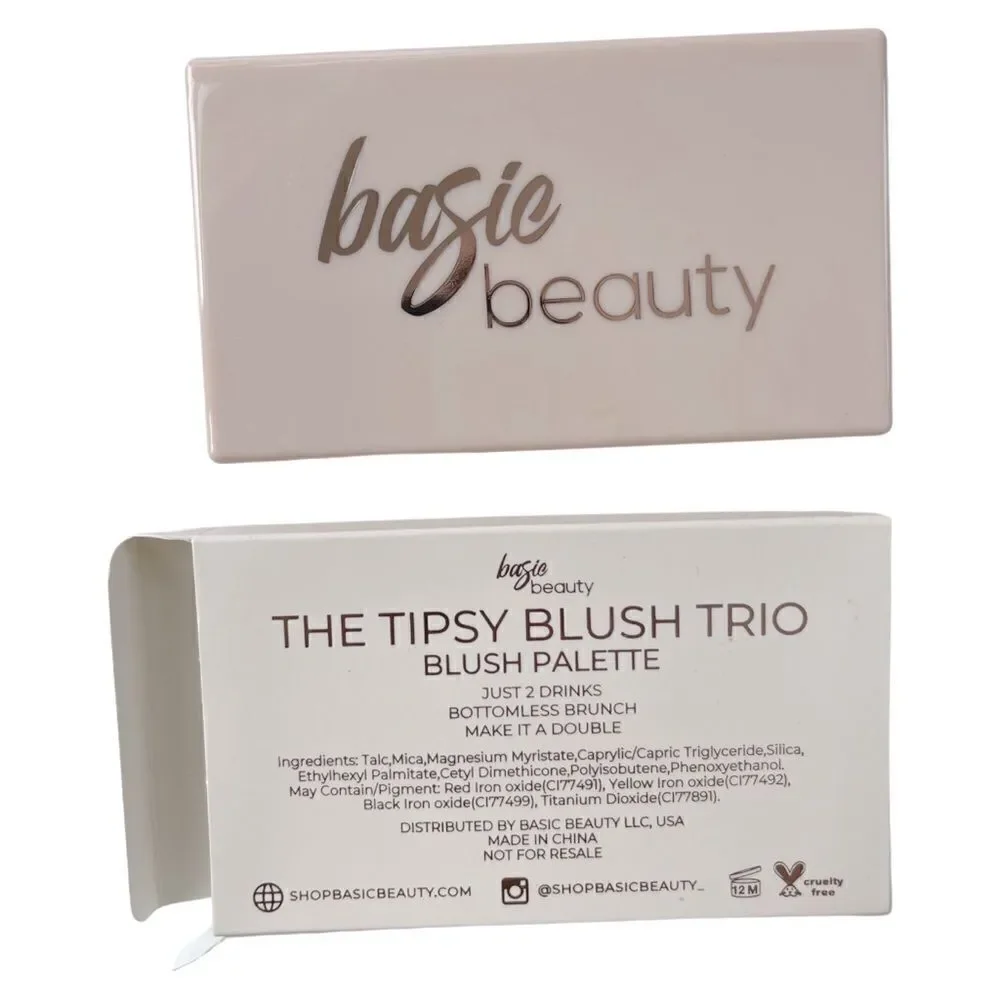 Basic Beauty The Tipsy Blush Trio Palette